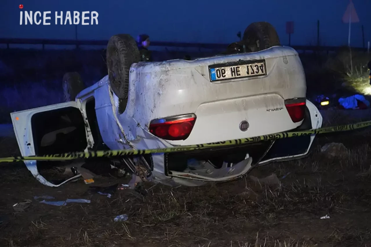 Elmadağ’da Trafik Kazası: 1 Ölü, 4 Yaralı