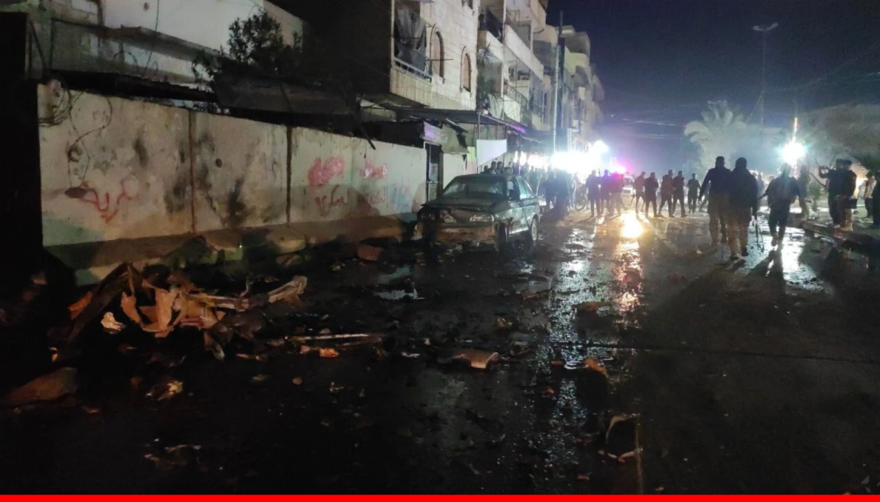 Suriye'nin Menbiç İlçesinde Bombalı Araçla Terör Saldırısı: Yaralılar Var!