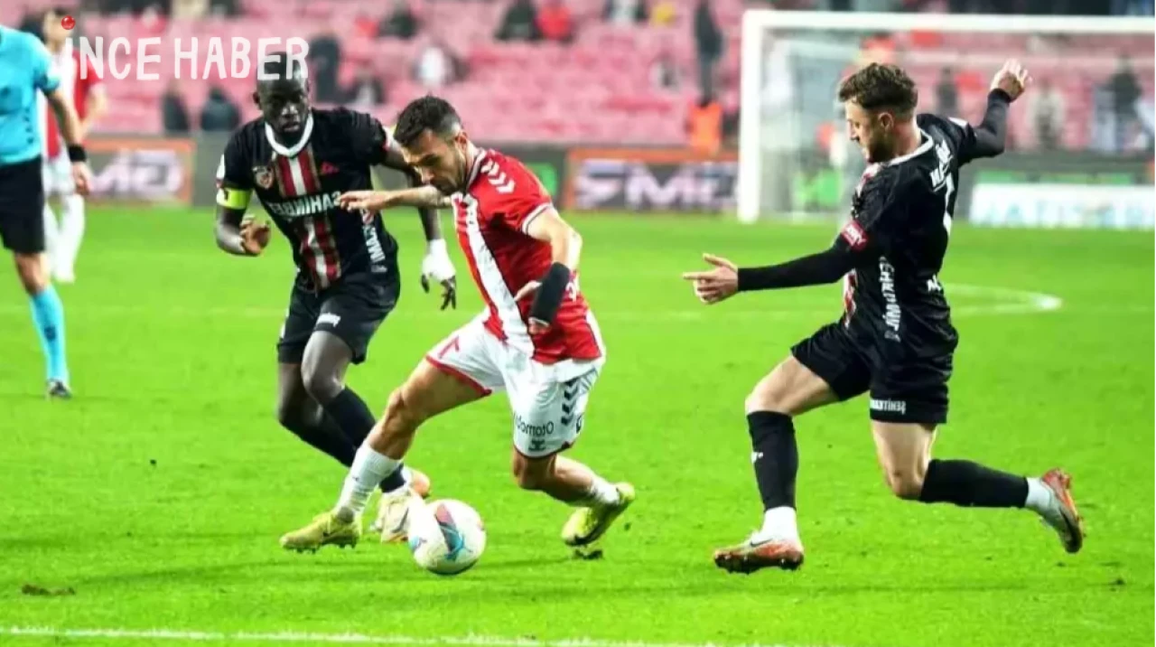 Samsunspor, Gaziantep FK'yı 2-1 Mağlup Ederek 21. Haftayı Galibiyetle Açtı