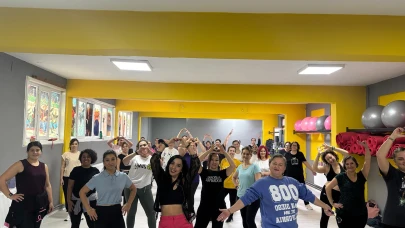 Bandırma’da Zumba ve Pilates Derslerine ilgi Yoğun oldu