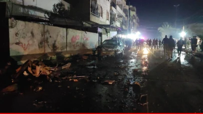 Suriye'nin Menbiç İlçesinde Bombalı Araçla Terör Saldırısı: Yaralılar Var!