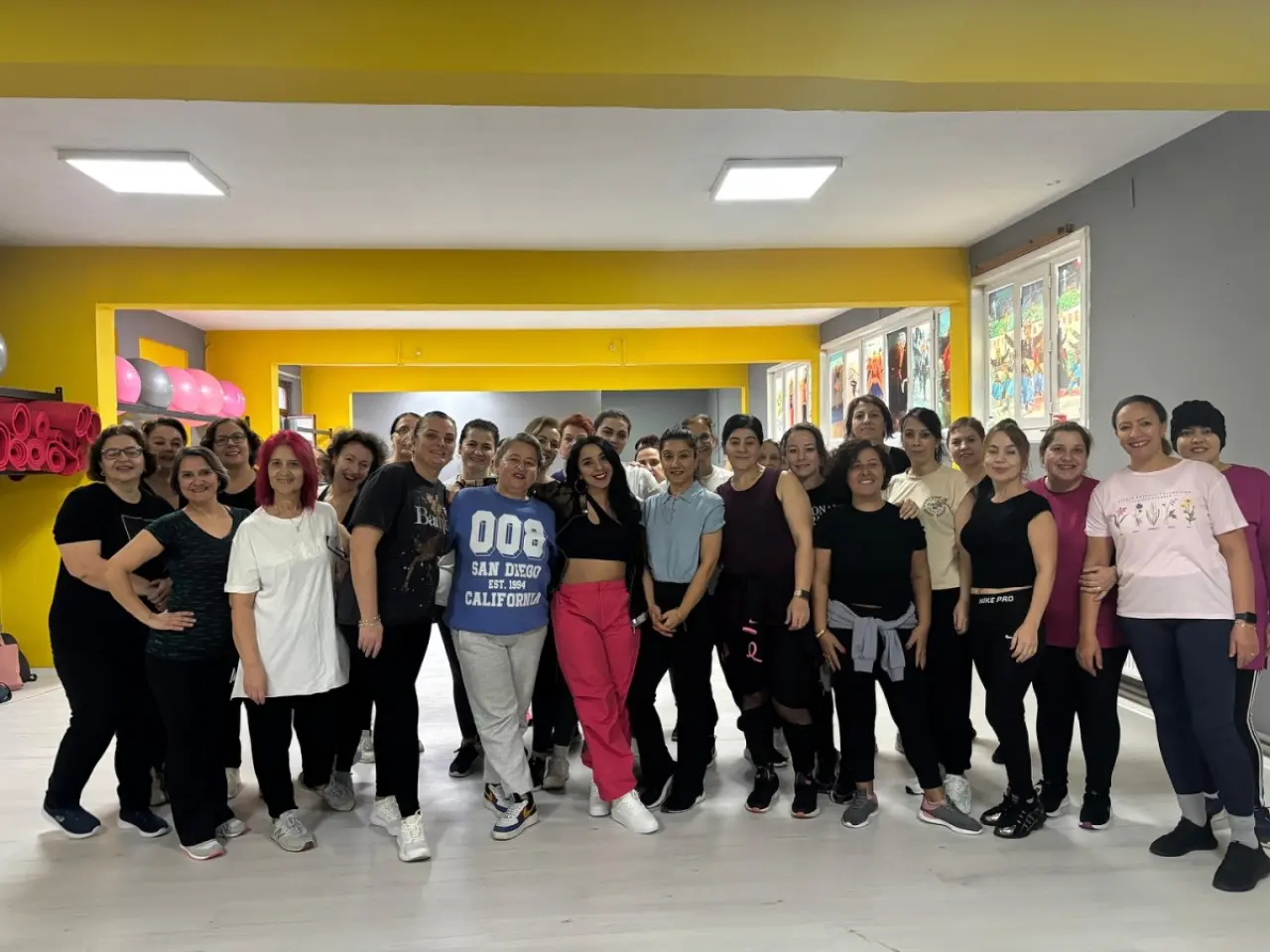 Bandırma’da Zumba ve Pilates Derslerine ilgi Yoğun oldu